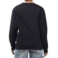 Buffalo Bills G-III 4Her by Carl Banks Women's Metallic Print Football Sketch Fleece Crewneck Sweatshirt - Black on sale