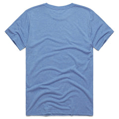 Los Angeles Chargers Homage Youth Charger Power Tri-Blend T-Shirt - Powder Blue cheap
