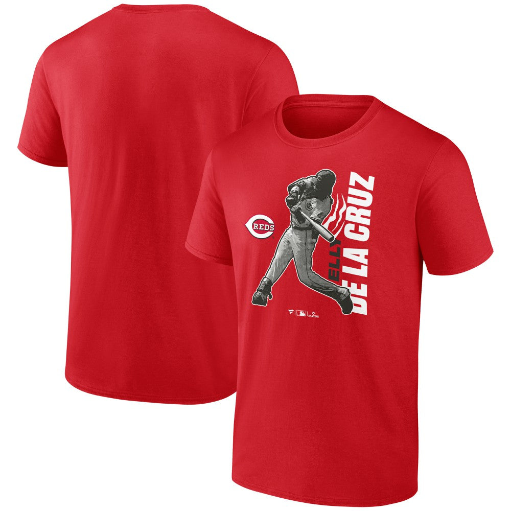 Elly De La Cruz Cincinnati Reds Player Graphic T-Shirt - Red