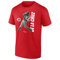 Elly De La Cruz Cincinnati Reds Player Graphic T-Shirt - Red