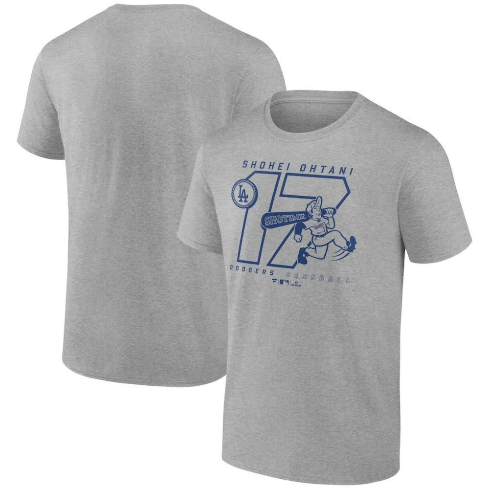 Shohei Ohtani Los Angeles Dodgers Player Graphic T-Shirt - Heather Gray
