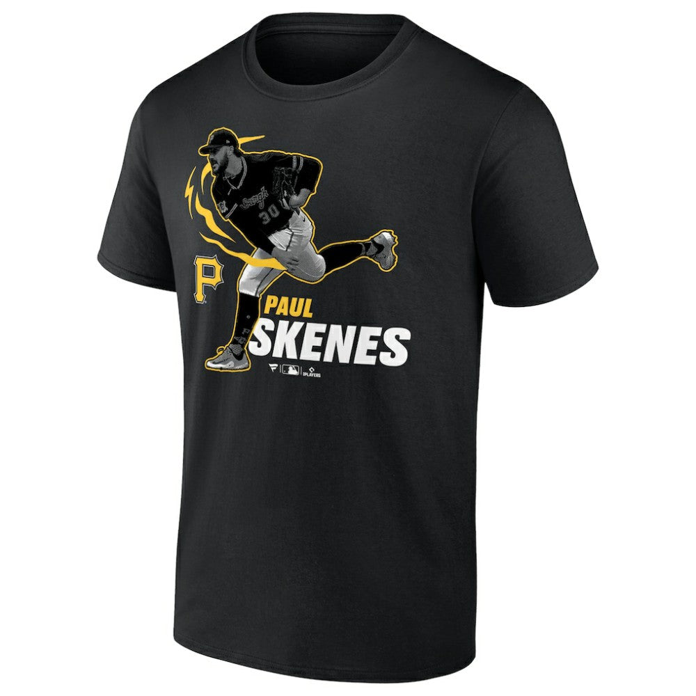 Paul Skenes Pittsburgh Pirates Player Graphic T-Shirt - Black