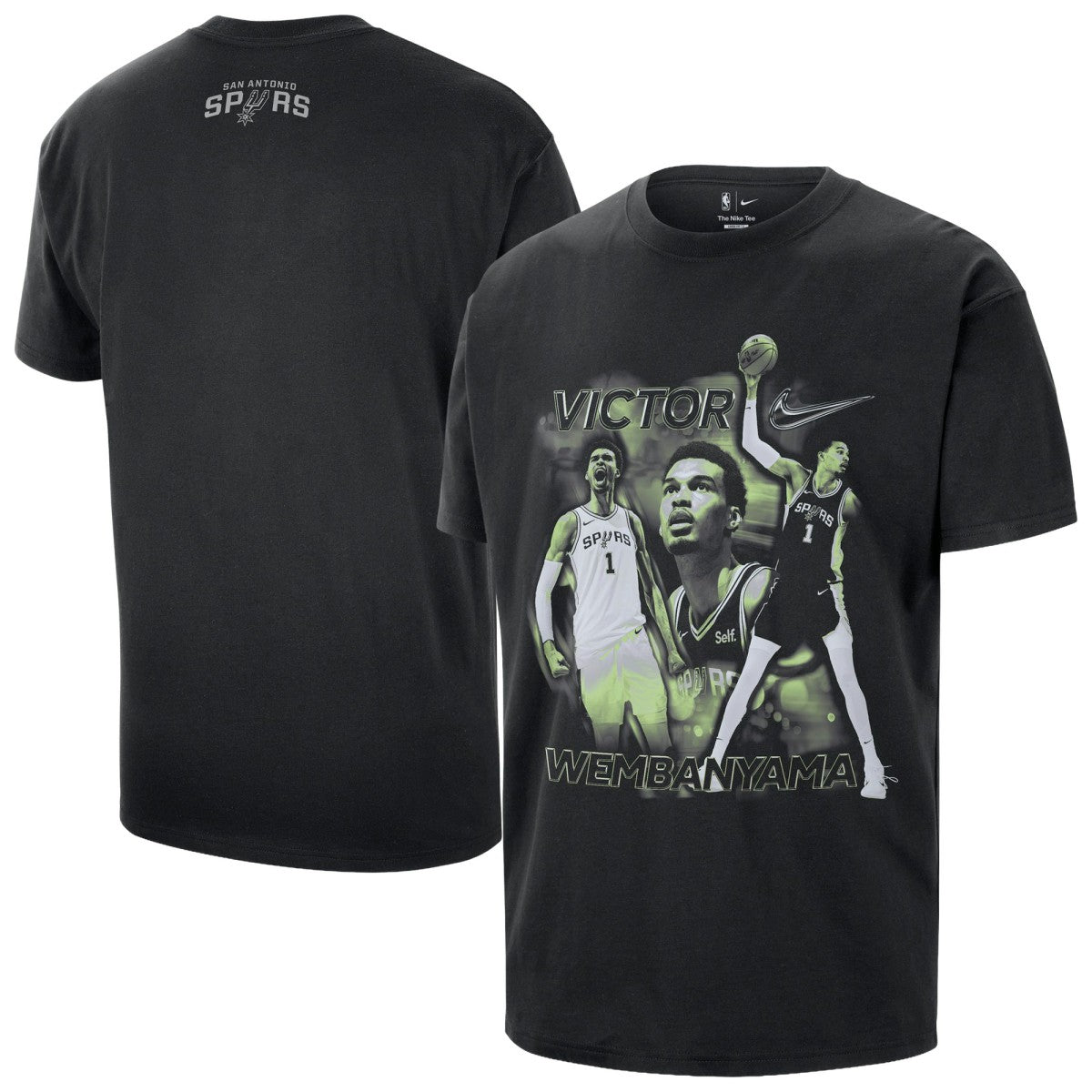 Victor Wembanyama San Antonio Spurs Unisex Athlete T-Shirt - Black | Nike sale