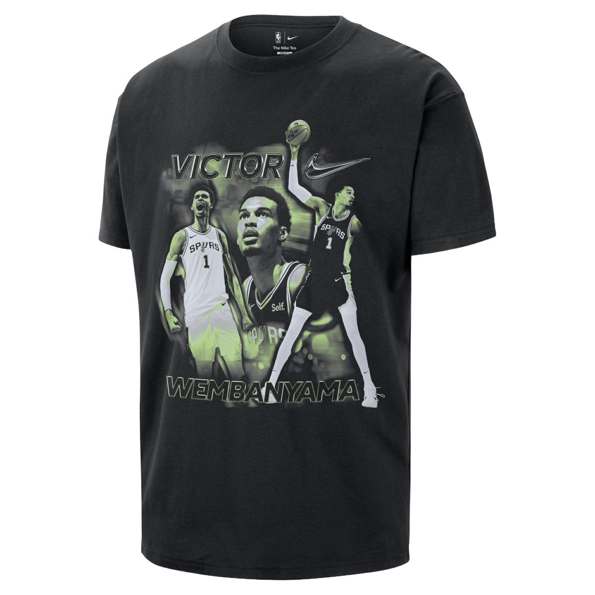 Victor Wembanyama San Antonio Spurs Unisex Athlete T-Shirt - Black | Nike sale