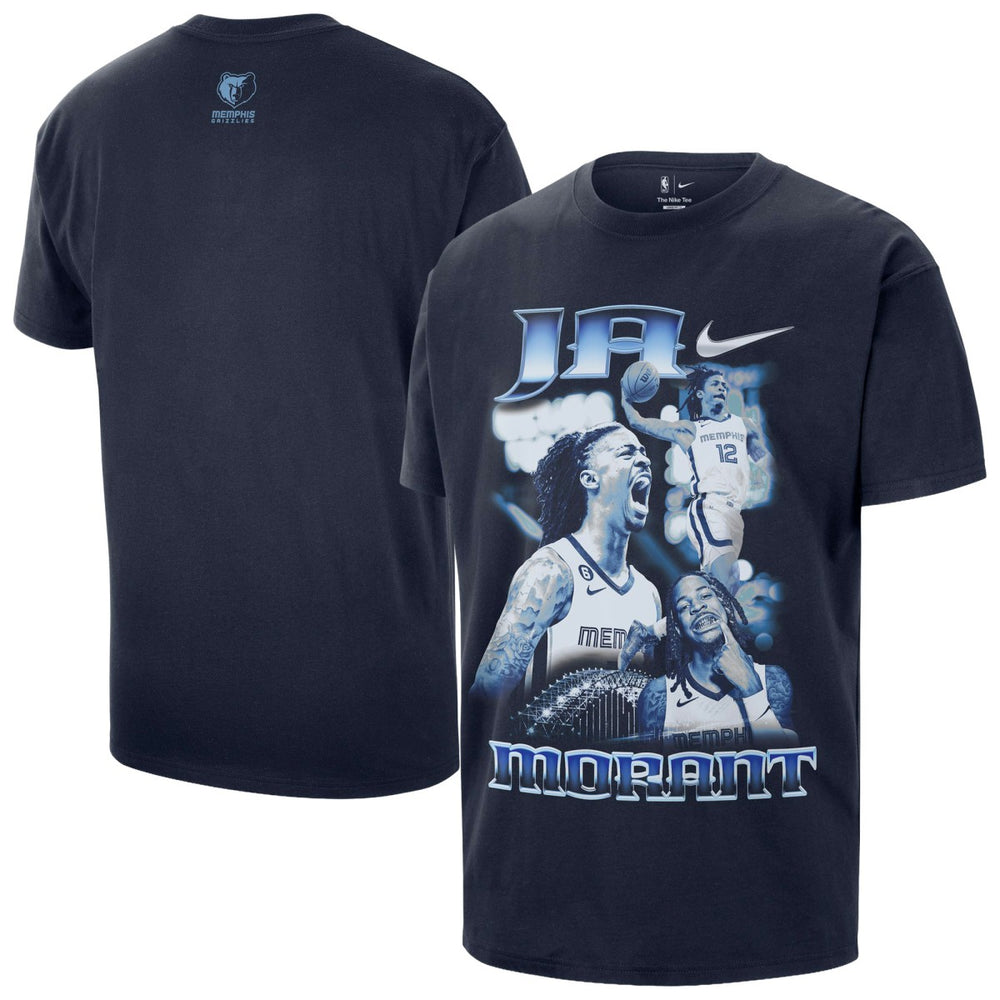 Ja Morant Memphis Grizzlies Unisex Athlete T-Shirt - Navy | Nike shop
