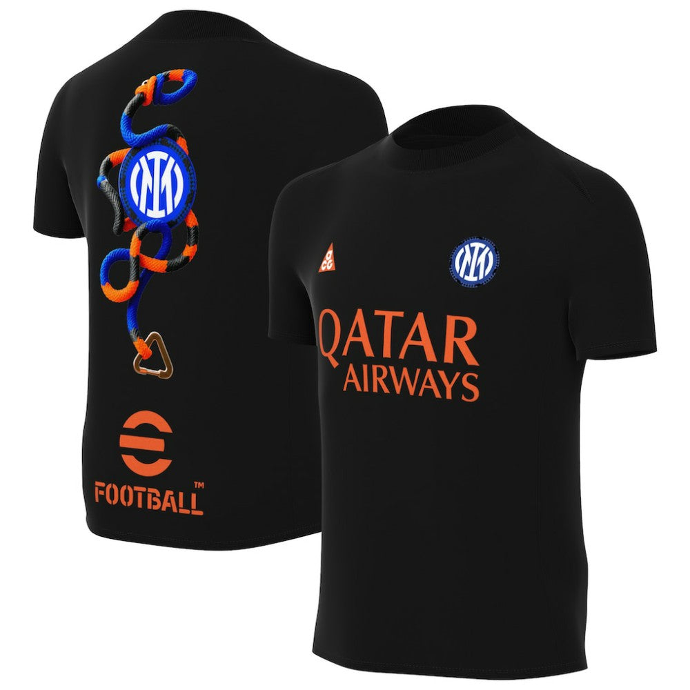 Inter Milan Youth Pre-Match Dri-FIT Top - Black | Nike shop