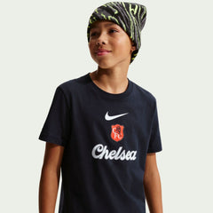Chelsea Youth Crest T-Shirt - Black | Nike online