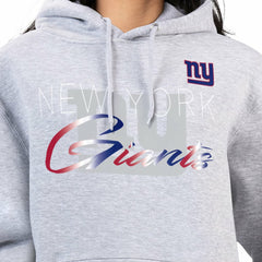 New York Giants G-III 4Her by Carl Banks Women's Shadow Logo Fleece Pullover Hoodie - Gray on sale