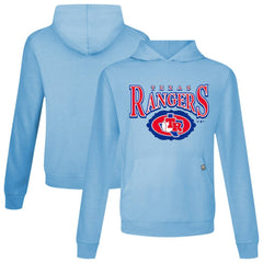 Texas Rangers Levelwear Lone Star Relay Pullover Hoodie - Light Blue