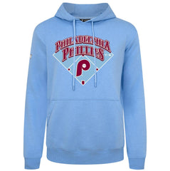 Philadelphia Phillies Levelwear Phantastic Podium Pullover Hoodie - Light Blue