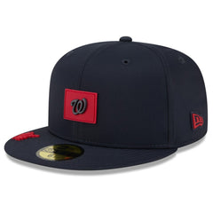 Washington Nationals 2026 Clubhouse 59FIFTY Fitted Hat - Navy | New Era