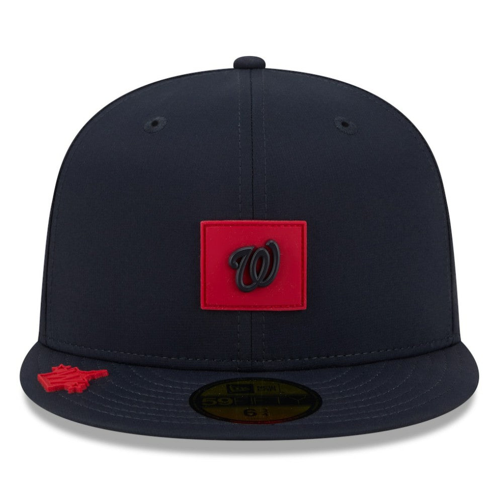 Washington Nationals 2026 Clubhouse 59FIFTY Fitted Hat - Navy | New Era