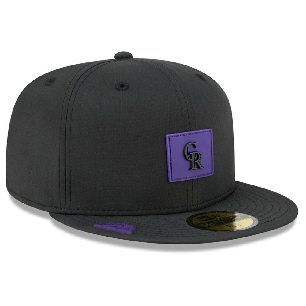 Colorado Rockies 2026 Clubhouse 59FIFTY Fitted Hat - Black | New Era