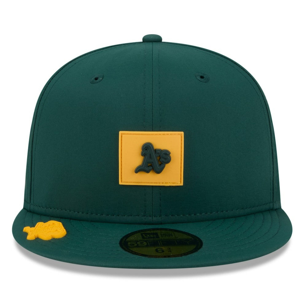Athletics 2026 Clubhouse 59FIFTY Fitted Hat - Green | New Era