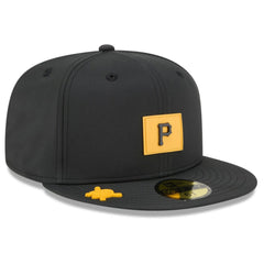 Pittsburgh Pirates 2026 Clubhouse 59FIFTY Fitted Hat - Black | New Era