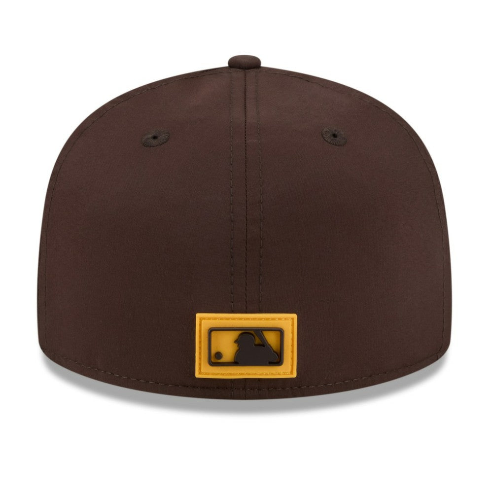 San Diego Padres 2026 Clubhouse 59FIFTY Fitted Hat - Brown | New Era