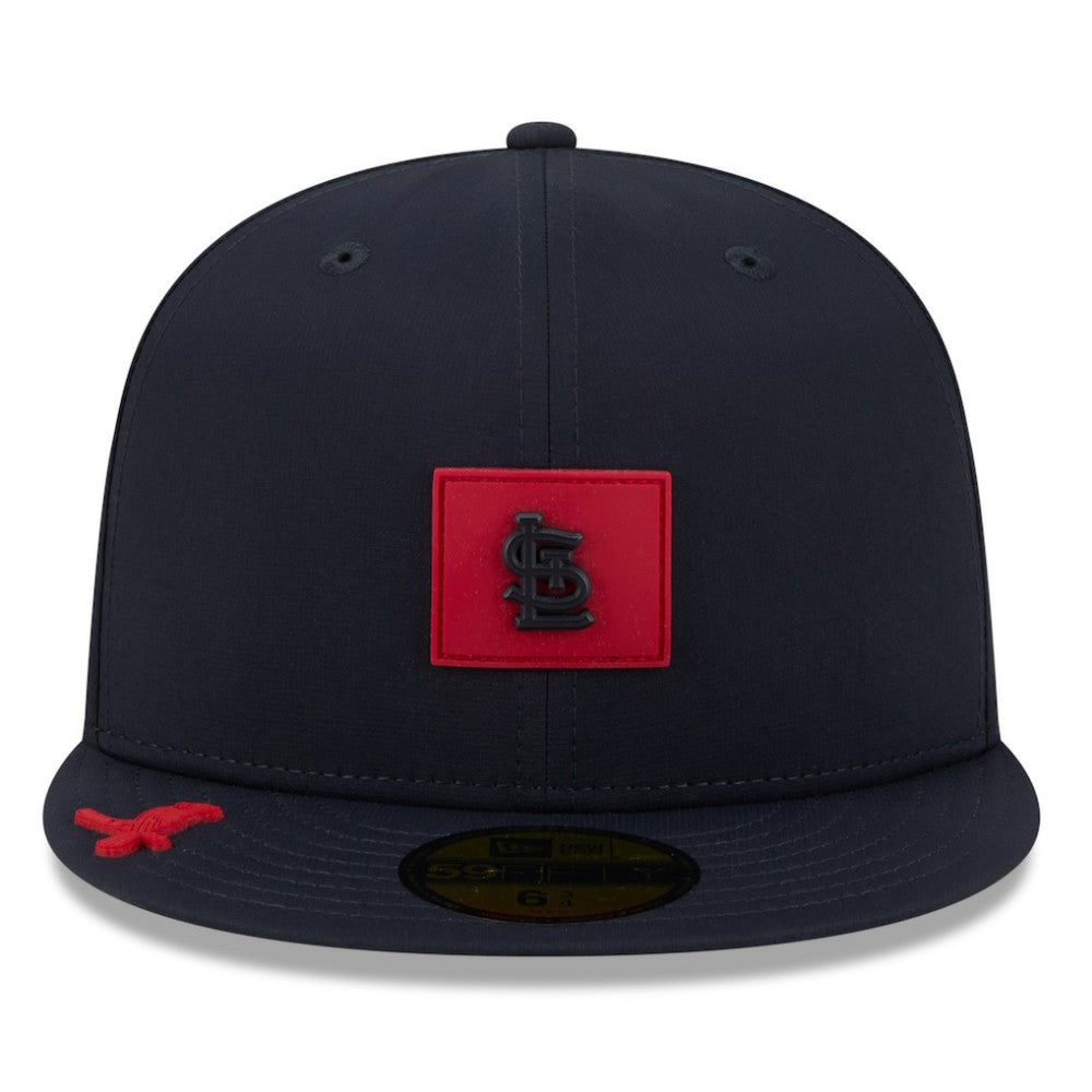 St. Louis Cardinals 2026 Clubhouse 59FIFTY Fitted Hat - Navy | New Era