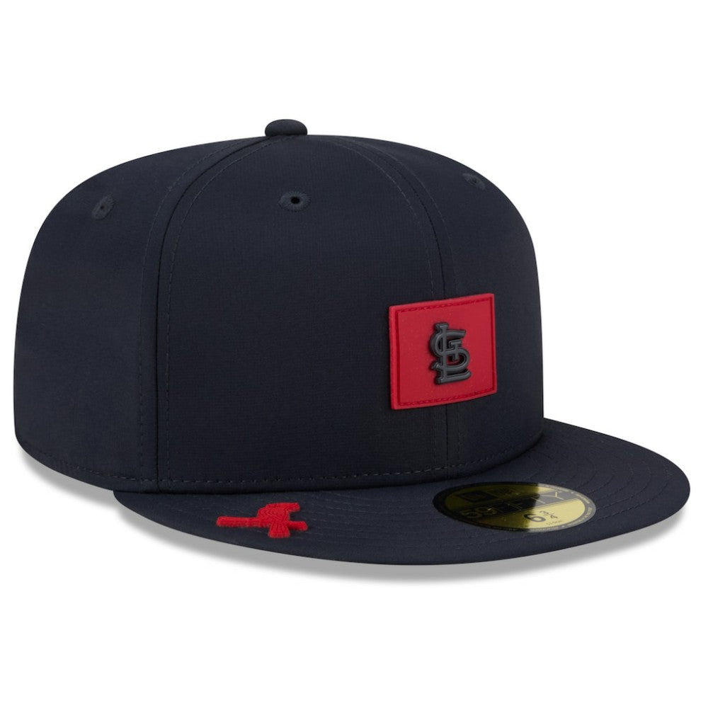 St. Louis Cardinals 2026 Clubhouse 59FIFTY Fitted Hat - Navy | New Era