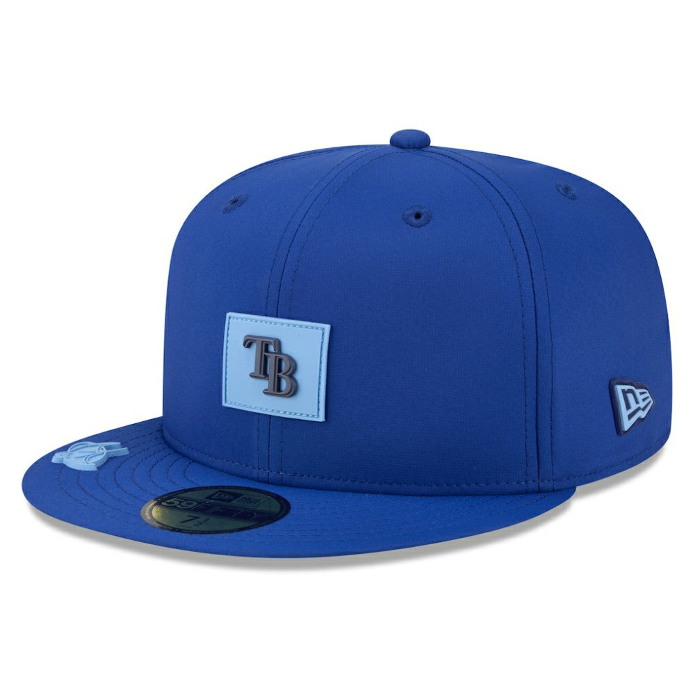Tampa Bay Rays 2026 Clubhouse 59FIFTY Fitted Hat - Blue | New Era