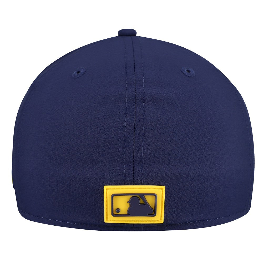 Milwaukee Brewers 2026 Clubhouse Alternate 59FIFTY Fitted Hat - Navy | New Era