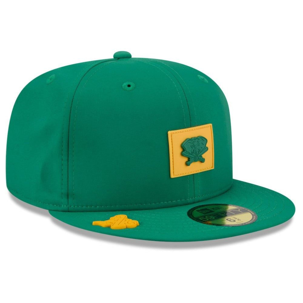 Athletics 2026 Clubhouse Alternate 59FIFTY Fitted Hat - Green | New Era