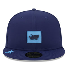 Tampa Bay Rays 2026 Clubhouse Alternate 59FIFTY Fitted Hat - Navy | New Era