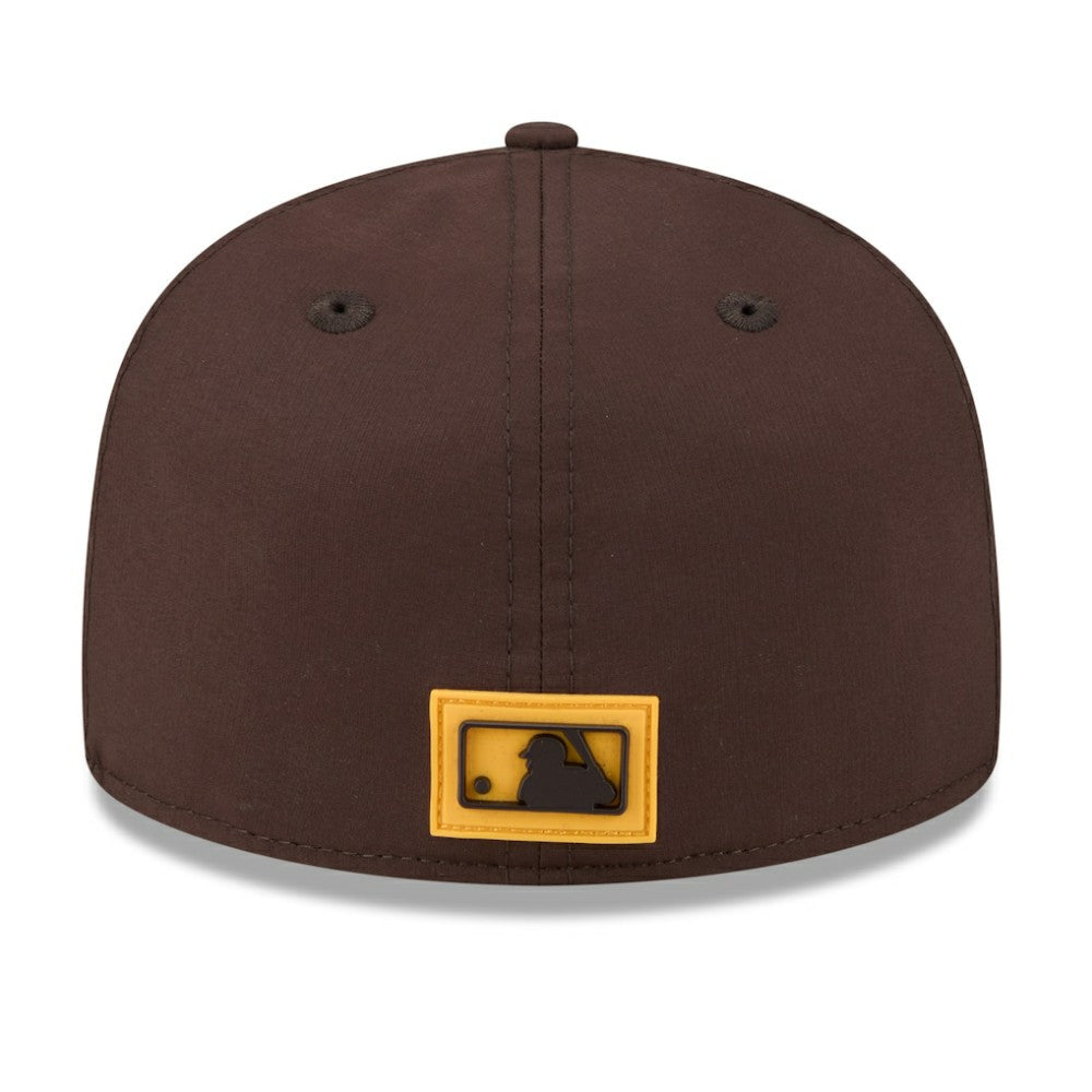 San Diego Padres 2026 Clubhouse Alternate 59FIFTY Fitted Hat - Brown | New Era