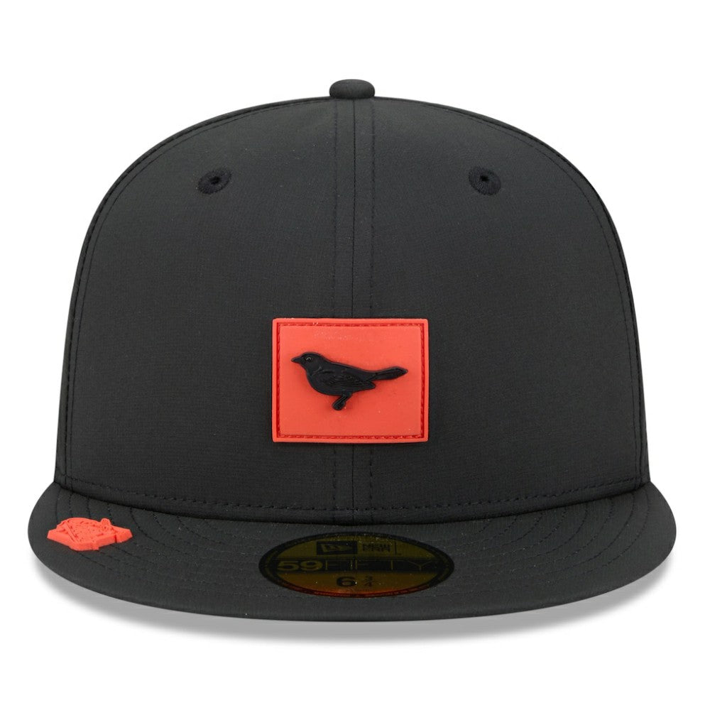 Baltimore Orioles 2026 Clubhouse Alternate 59FIFTY Fitted Hat - Black | New Era
