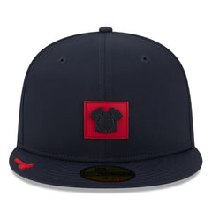 Atlanta Braves 2026 Clubhouse Alternate 59FIFTY Fitted Hat - Navy | New Era