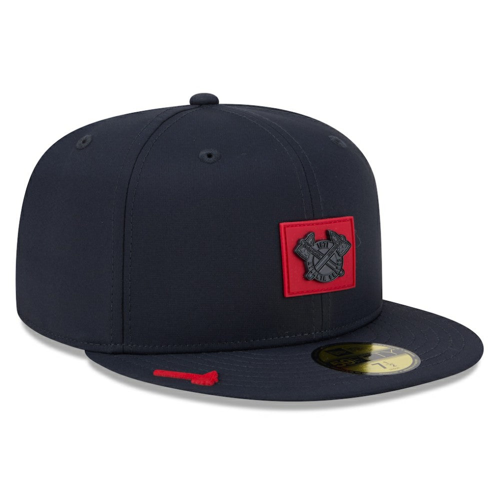Atlanta Braves 2026 Clubhouse Alternate 59FIFTY Fitted Hat - Navy | New Era