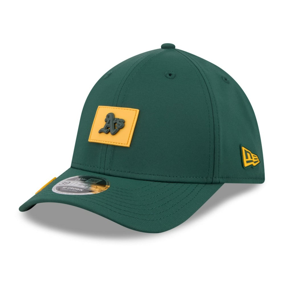 Athletics 2026 Clubhouse M-Crown 39THIRTY Flex Hat - Green | New Era