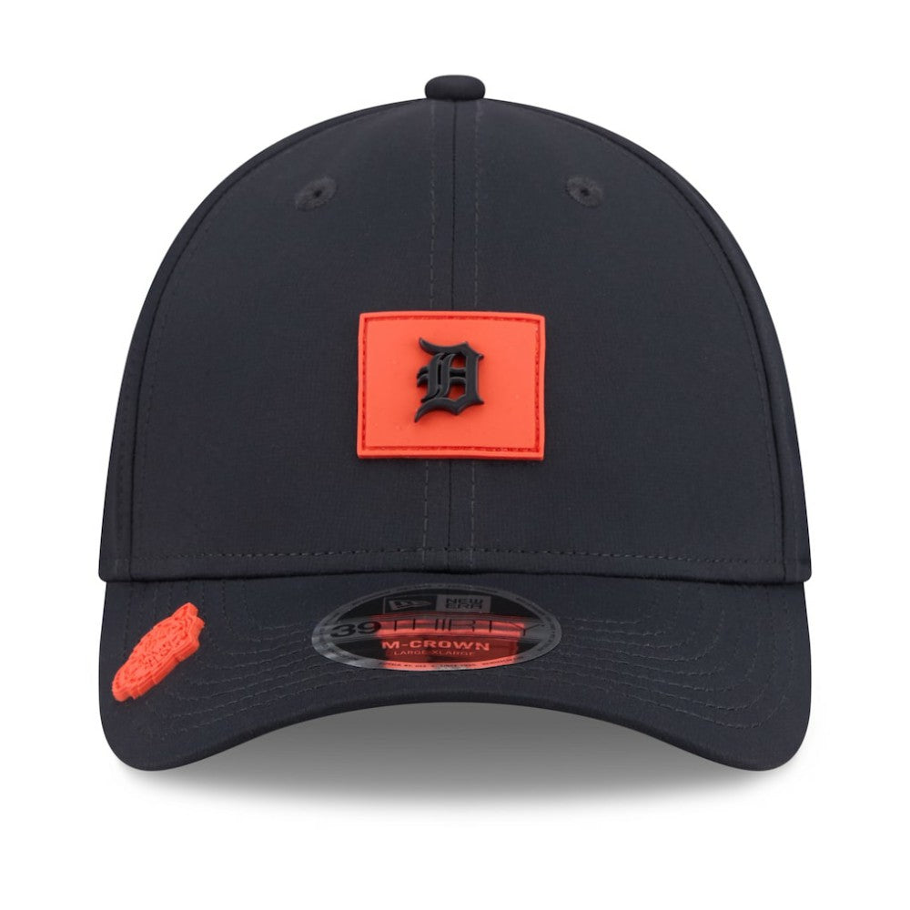 Detroit Tigers 2026 Clubhouse M-Crown 39THIRTY Flex Hat - Navy | New Era