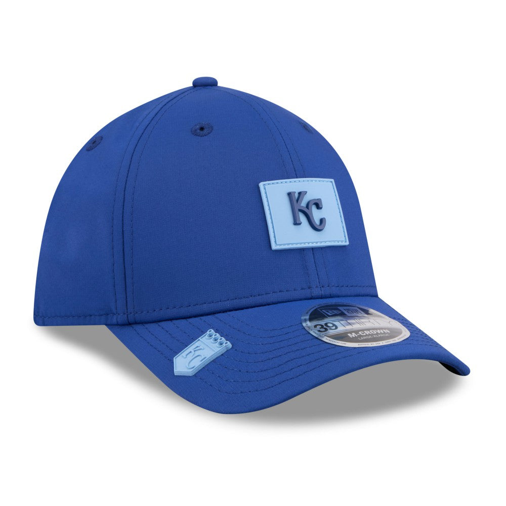 Kansas City Royals 2026 Clubhouse M-Crown 39THIRTY Flex Hat - Royal | New Era