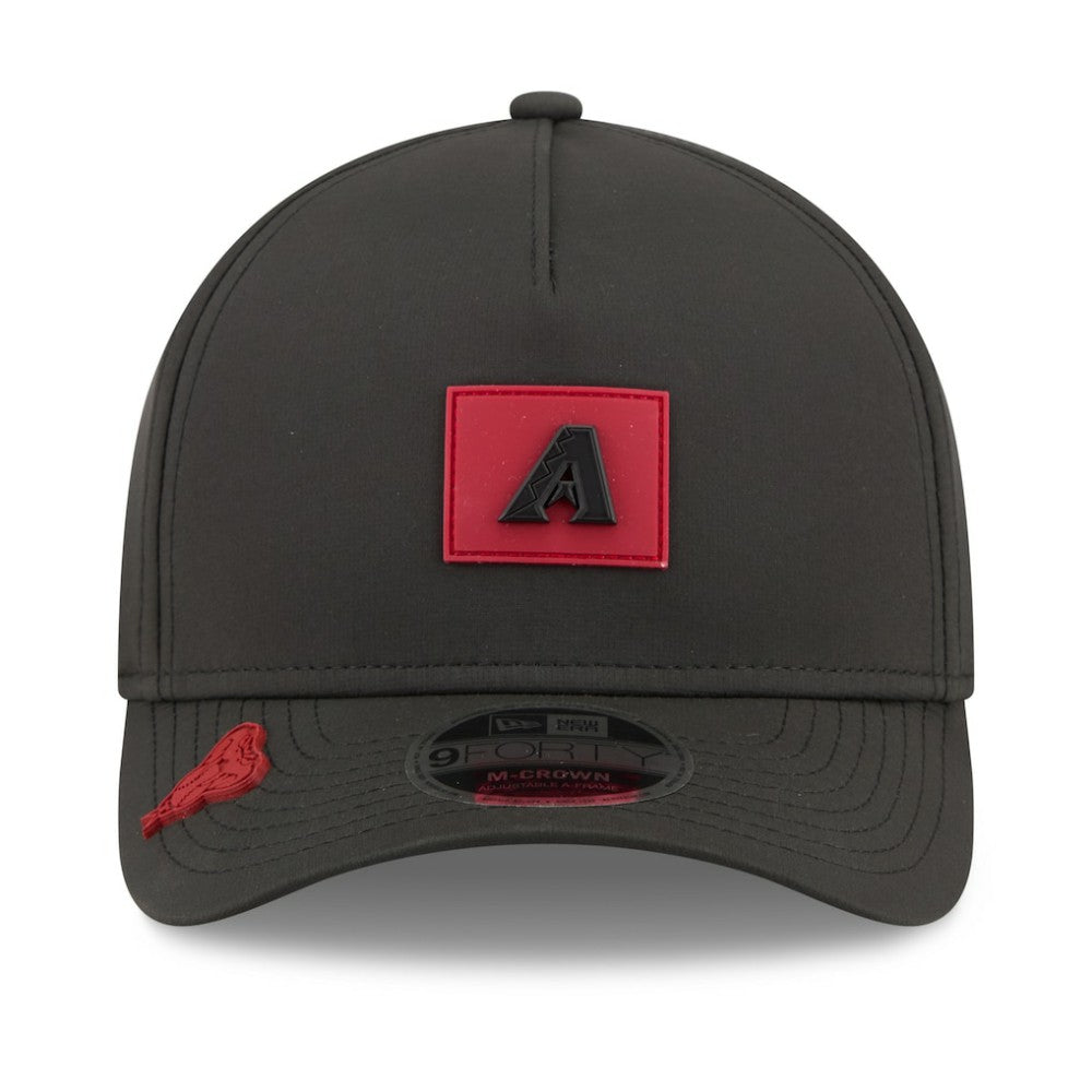 Arizona Diamondbacks 2026 Clubhouse 9FORTY A-Frame Adjustable Hat - Black | New Era