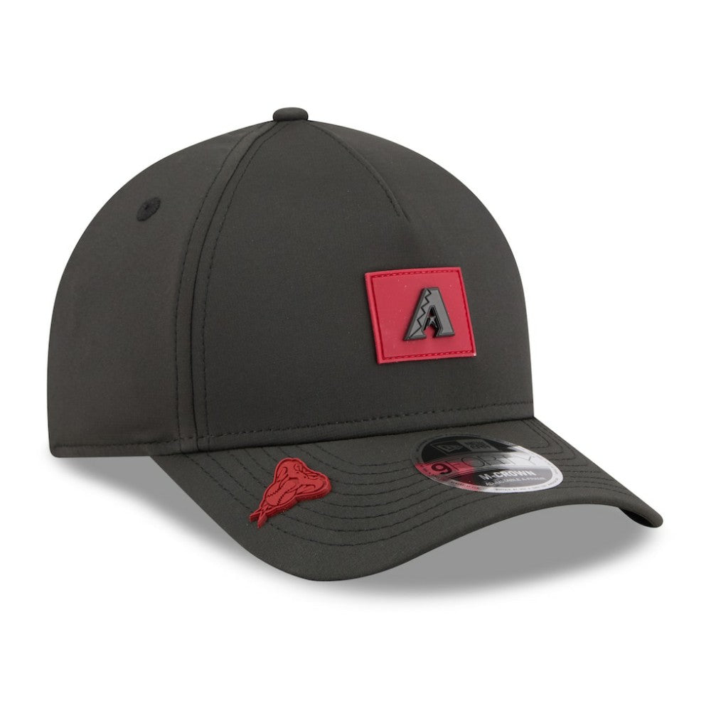 Arizona Diamondbacks 2026 Clubhouse 9FORTY A-Frame Adjustable Hat - Black | New Era