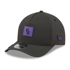 Colorado Rockies 2026 Clubhouse 9FORTY A-Frame Adjustable Hat - Black | New Era