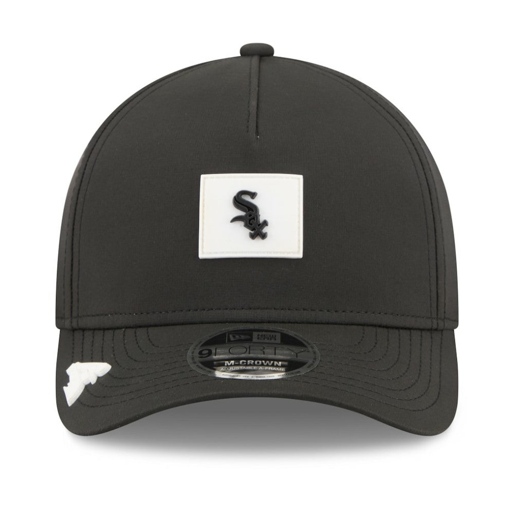 Chicago White Sox 2026 Clubhouse 9FORTY A-Frame Adjustable Hat - Black | New Era