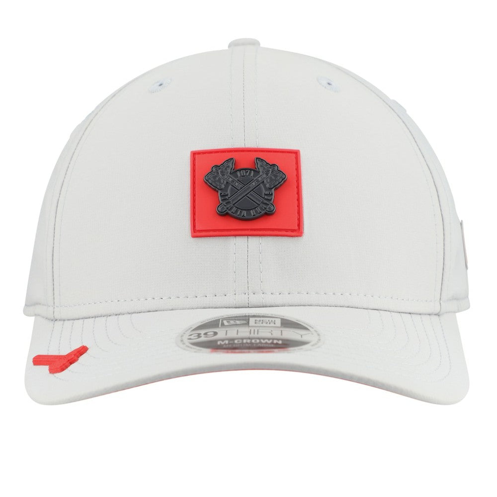 Atlanta Braves 2026 Clubhouse Alternate 39THIRTY Flex Hat - Gray | New Era
