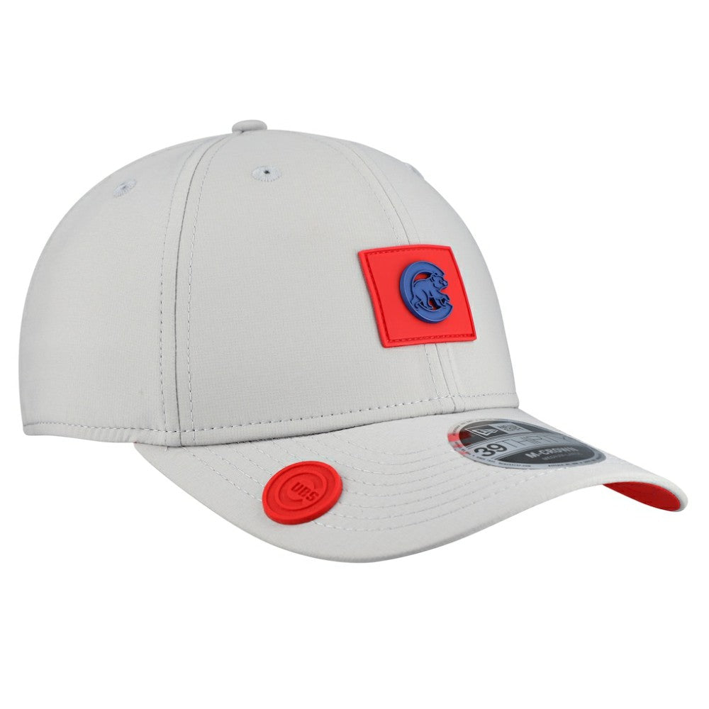 Chicago Cubs 2026 Clubhouse Alternate 39THIRTY Flex Hat - Gray | New Era