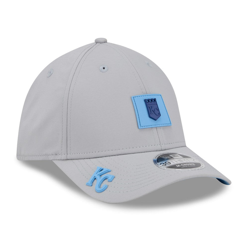 Kansas City Royals 2026 Clubhouse Alternate 39THIRTY Flex Hat - Gray | New Era