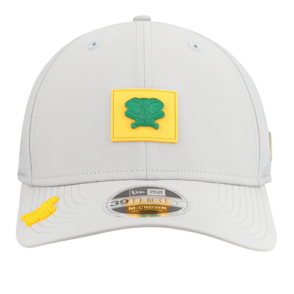 Athletics 2026 Clubhouse Alternate 39THIRTY Flex Hat - Gray | New Era