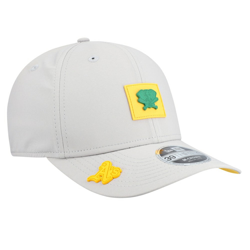 Athletics 2026 Clubhouse Alternate 39THIRTY Flex Hat - Gray | New Era