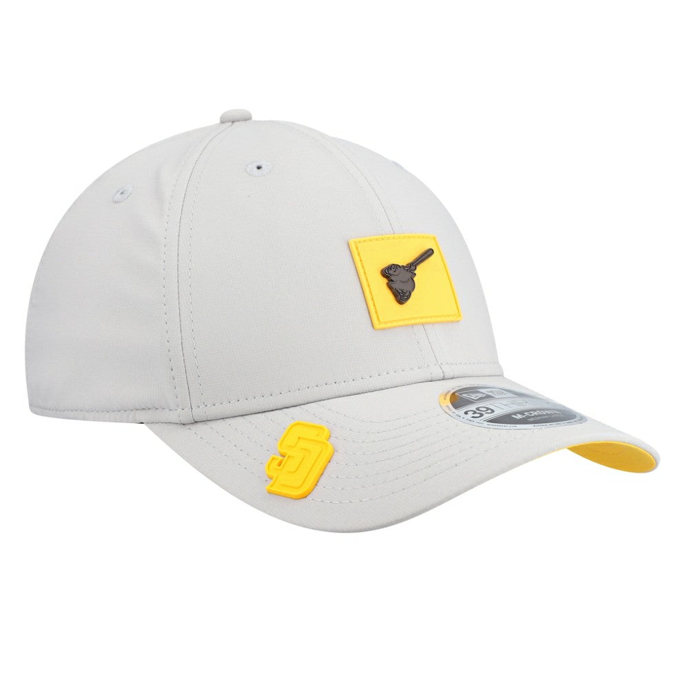 San Diego Padres 2026 Clubhouse Alternate 39THIRTY Flex Hat - Gray | New Era