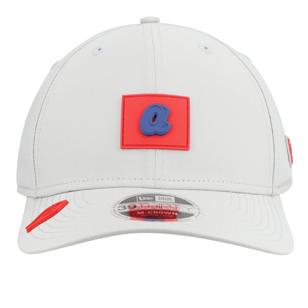 Atlanta Braves 2026 Clubhouse Alternate 39THIRTY Flex Hat - Gray | New Era
