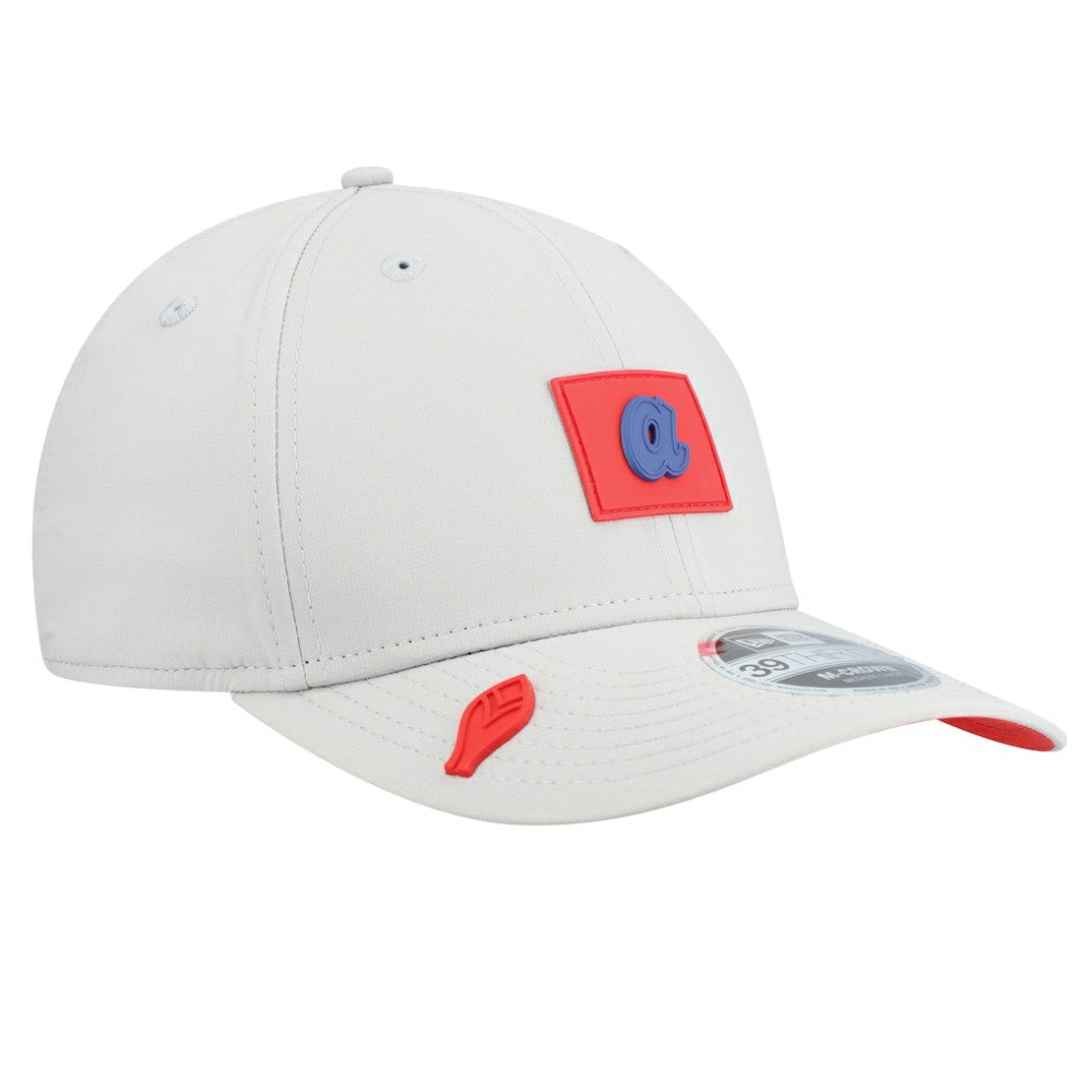 Atlanta Braves 2026 Clubhouse Alternate 39THIRTY Flex Hat - Gray | New Era