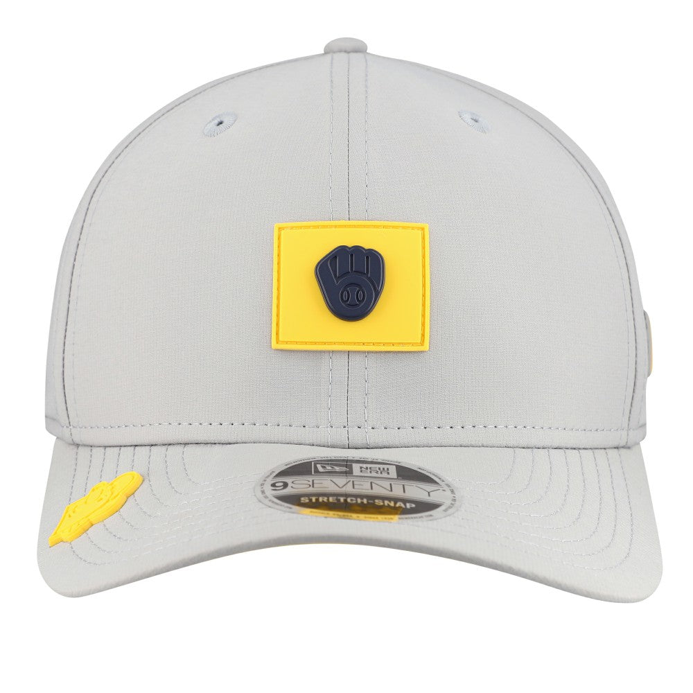 Milwaukee Brewers 2026 Clubhouse 9SEVENTY Adjustable Hat - Gray | New Era