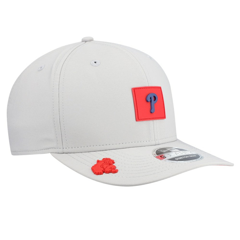 Philadelphia Phillies 2026 Clubhouse 9SEVENTY Adjustable Hat - Gray | New Era