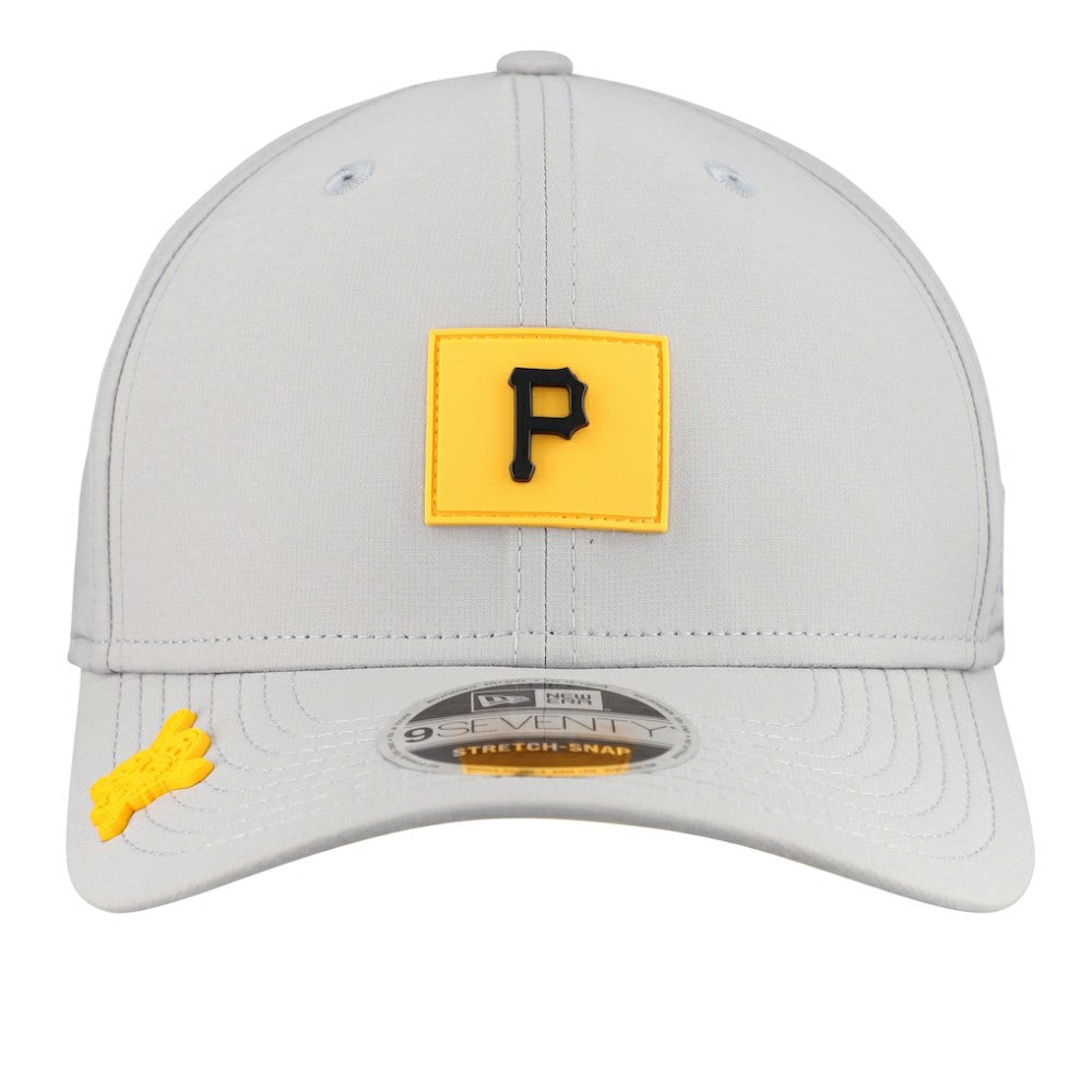 Pittsburgh Pirates 2026 Clubhouse 9SEVENTY Adjustable Hat - Gray | New Era