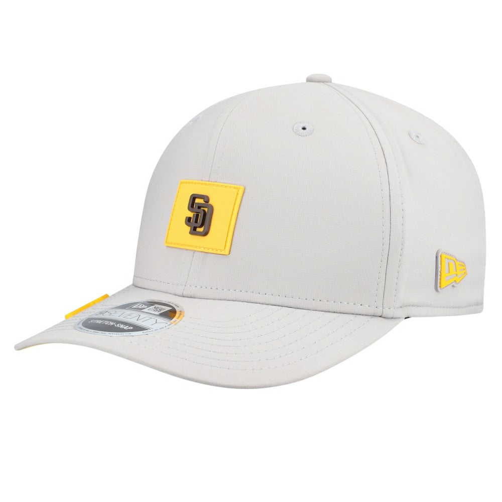 San Diego Padres 2026 Clubhouse 9SEVENTY Adjustable Hat - Gray | New Era