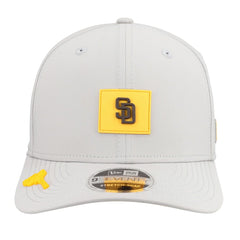 San Diego Padres 2026 Clubhouse 9SEVENTY Adjustable Hat - Gray | New Era